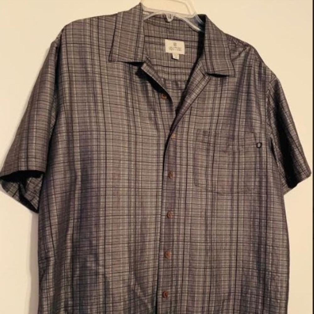 Solitude Short Sleeve Button Front Shirt